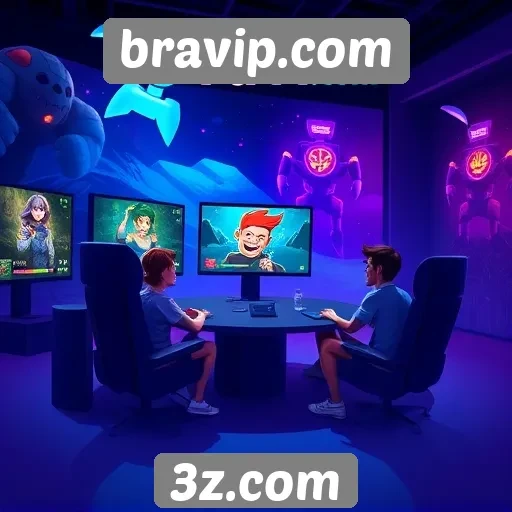 gaming e comunidade no bravip.com