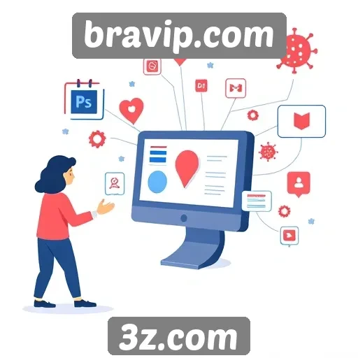 Estratégias de marketing adotadas pelo bravip.com